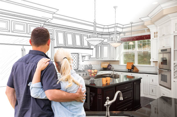 Professional Kitchen Island Installation technician working in Blackwood, NJ